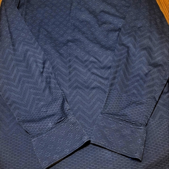 Robert Graham Men's Casual Dress Shirt Long Sleeve Button-Up Black Medium - Picture 6 of 6